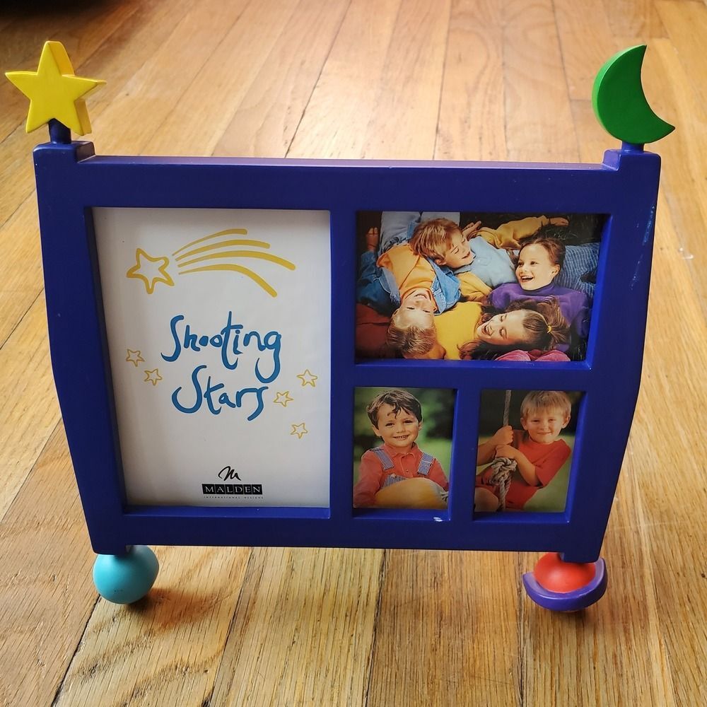 Shooting Stars space themed multi photo picture frame‎